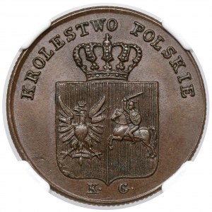 November Uprising, 3 pennies 1831 KG