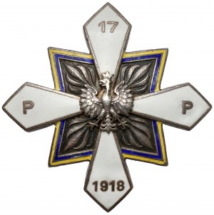 Odznaka, 17 Pułk Piechoty