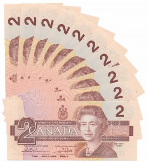 Canada, 2 Dollars 1986 (10pcs)