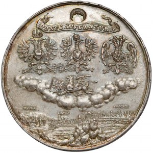 Jan III Sobieski, Medal Święta Liga 1684 (Höhn) - WYŚMIENITY