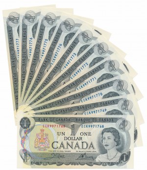 Canada, 1 Dollar 1973 (10pcs)