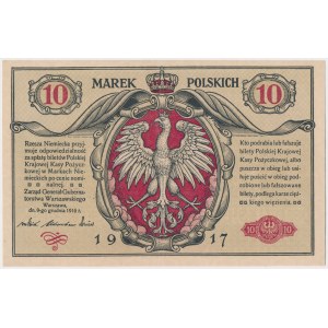 10 mkp 1916 Allgemein ...Fahrkarten