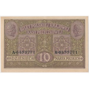 10 mkp 1916 Allgemein ...Fahrkarten