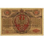 10 mkp 1916 Allgemein ...Fahrkarten