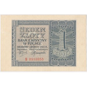 1 złoty 1940 - B