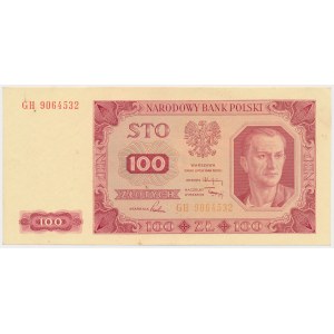 100 zloty 1948 - GM - unframed