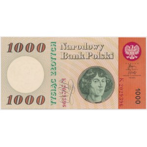 1.000 Zloty 1965 - K