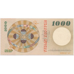 1.000 Gold 1965 - SPECIMEN - A