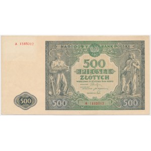 500 Zloty 1946 - A