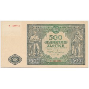 500 złotych 1946 - A