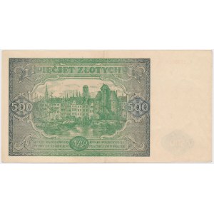 500 zloty 1946 - A