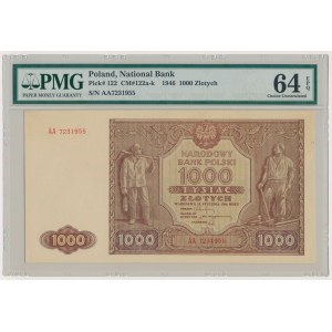 1,000 Gold 1946 - AA (Mił.122h)