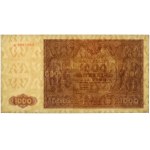 1.000 Zloty 1946 - K (Mił.122a)