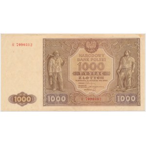 1.000 Zloty 1946 - R (Mił.122d)