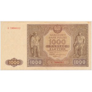 1.000 złotych 1946 - R (Mił.122d)