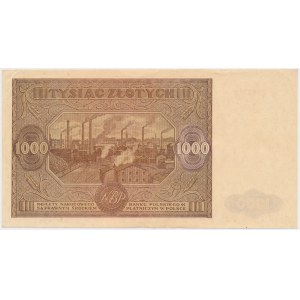 1.000 złotych 1946 - R (Mił.122d)