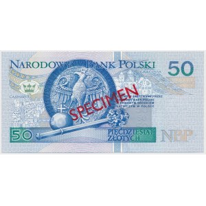 50 złotych 1994 - WZÓR - AA 0000000 - Nr 1055