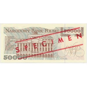 50.000 PLN 1993 - MODELL - A 0000000 - Nr.0573