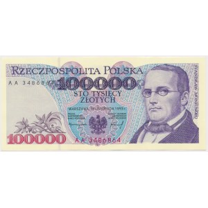 100,000 PLN 1993 - AA