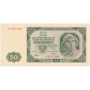 50 Zloty 1948 - 7 Ziffern - A