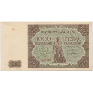 1.000 Gold 1947 - Großbuchstabe