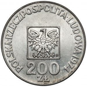 Destrukt 200 zloty 1974 XXX years of PRL - ODWROTKA