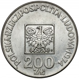Destrukt 200 zloty 1974 XXX years of PRL - ODWROTKA