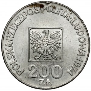 Destrukt 200 zloty 1974 XXX Jahre PRL - Twist