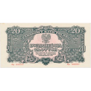 20 złotych 1944 ...owe - Ap