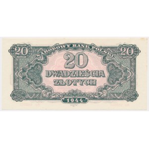 20 złotych 1944 ...owe - Ap