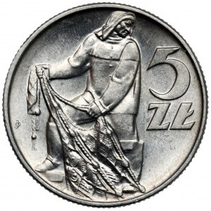 Rybak 5 złotych 1971