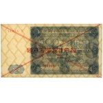 500 zloty 1947 - SPECIMEN - X 789000