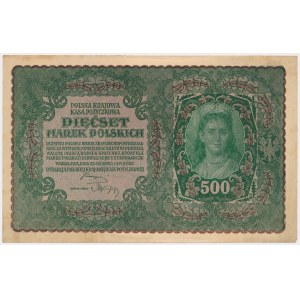 500 mkp 1919 - II Serja AK (Mił.28d)
