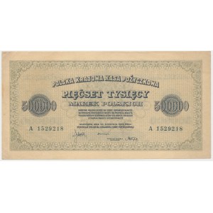 500.000 mkp 1923 - 7 Ziffern - A