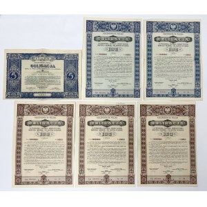 Set of Second Republic Bonds (6pcs)