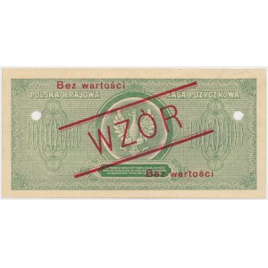 1 Million mkp 1923 - 6 Ziffern - K - MODELL - Perforation