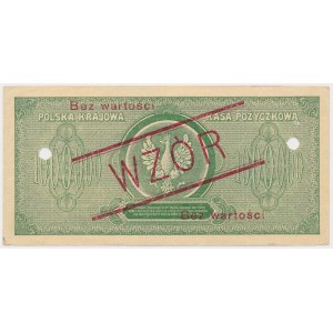 1 mln mkp 1923 - 7 cyfr - C - WZÓR - perforacja