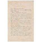 Numismatische Briefe 1868. - Pfarrer Ignacy Polkowski und Sammler (2pc)