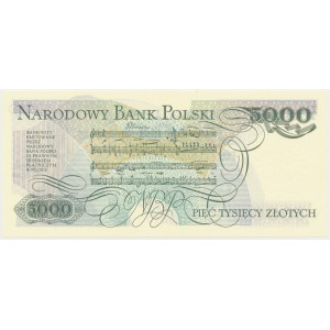 5,000 zloty 1982 - B