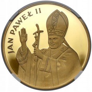 10.000 Gold 1982 Johannes Paul II - Spiegelmarke