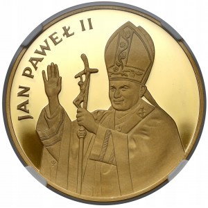 10,000 gold 1982 John Paul II - mirror stamp