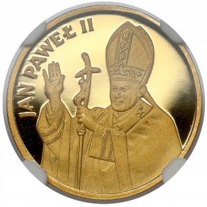 1.000 Gold 1982 Johannes Paul II - Spiegelmarke