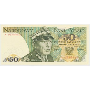 50 zloty 1975 - A