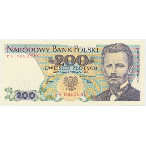 200 zloty 1982 - BR