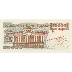 50,000 zl 1989 - MODEL - A 0000000 - No.0430