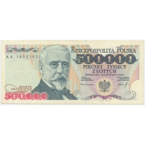 500.000 PLN 1993 - AA