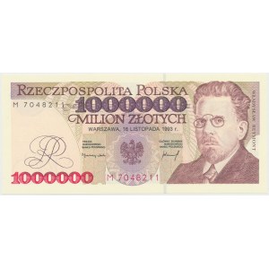 1 mln złotych 1993 - M