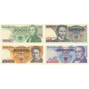 PRL, set of banknotes (4pcs)