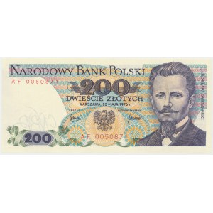 200 złotych 1976 - AF