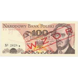 100 zloty 1979 - MODEL - EU 0000000 - No.2628